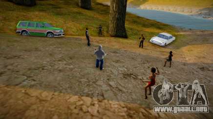 Fiesta en el bosque v2.0 para GTA San Andreas