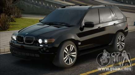 BMW X5 Stock Negro para GTA San Andreas