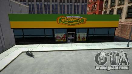 Supermercado Velyka Kyshenya para GTA San Andreas