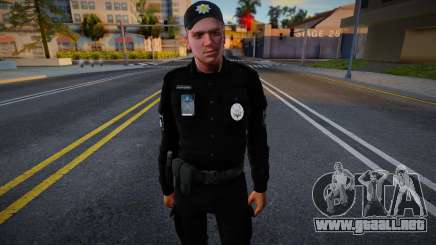 Nats. Policía v4 para GTA San Andreas