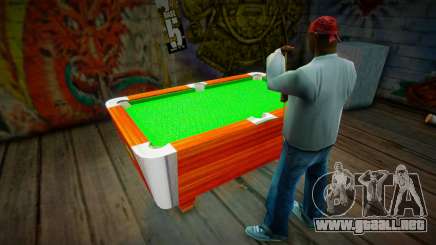 Mesa de billar para GTA San Andreas