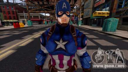 Captain America from civil war with Chris Evans para GTA 4