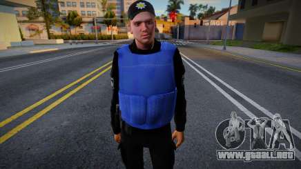 Nats. Policía v5 para GTA San Andreas