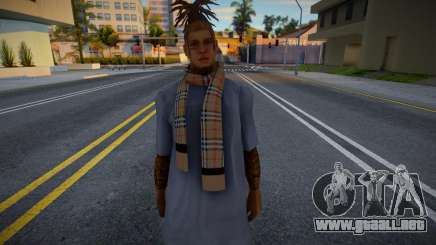 Wacky Ass Boy Chicago Boy Burberry para GTA San Andreas