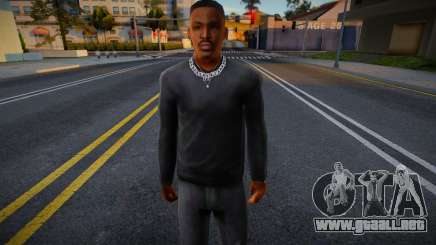 Joven gángster con cadena para GTA San Andreas