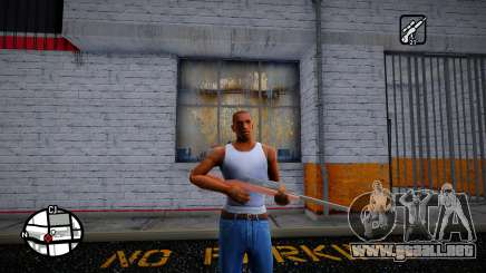 HUD minimalista para GTA San Andreas