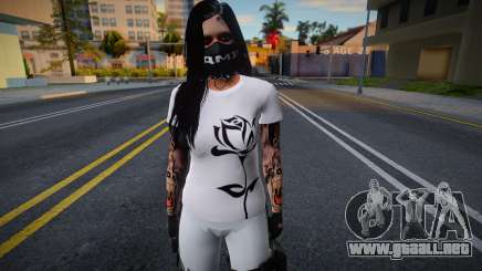 Girl White DR para GTA San Andreas