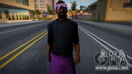 HQ Ballas Man v1 para GTA San Andreas