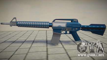Roblox Blue M4 para GTA San Andreas