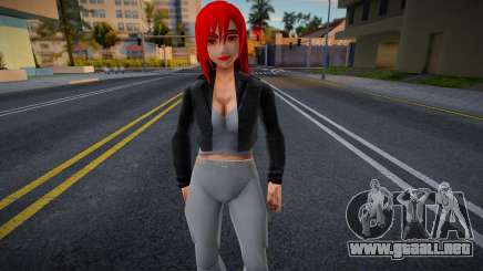 Himeko from Honkai Version 2 para GTA San Andreas