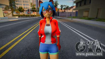 Michiru Kagemori Thicc (Brand New Animal) para GTA San Andreas