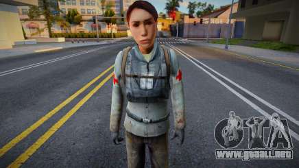 Half-Life 2 Medic Female 01 para GTA San Andreas