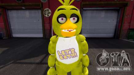 Chica from Five Nights at Freddys para GTA 4