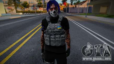 El tipo de la armadura para GTA San Andreas