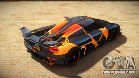 Koenigsegg Agera One FSR S9 para GTA 4