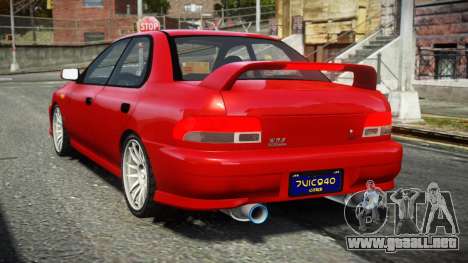 1991 Subaru Impreza L-Tuned para GTA 4