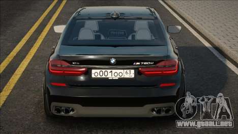 BMW 760Li Black para GTA San Andreas