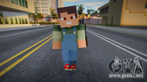 Minecraft Ped Cwfyhb para GTA San Andreas