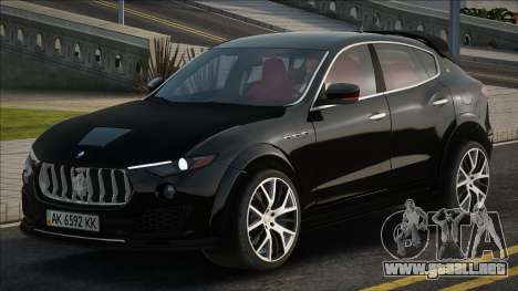 Maserati Levante Mansory Bl para GTA San Andreas