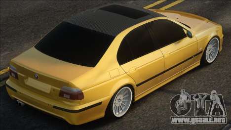 BMW M5 E39 Yellow para GTA San Andreas
