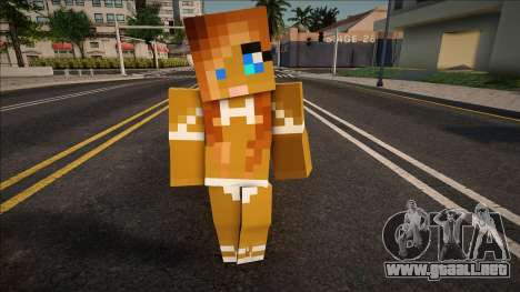 Minecraft Ped Sbfystr para GTA San Andreas