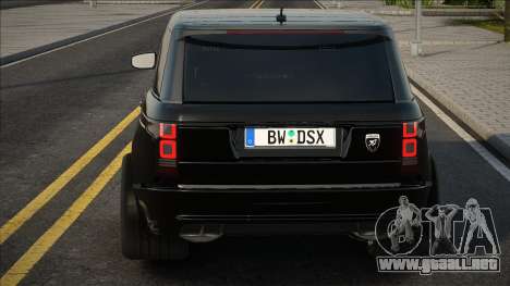 2013 Land Rover Range Rover Hamman Mystere para GTA San Andreas