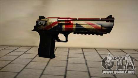 Desert Eagle English Version para GTA San Andreas