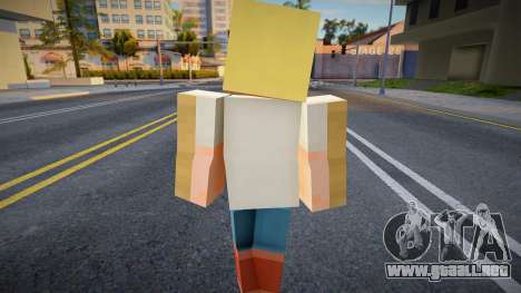 Minecraft Ped Dwfolc para GTA San Andreas