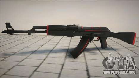 Red-Black M4 para GTA San Andreas