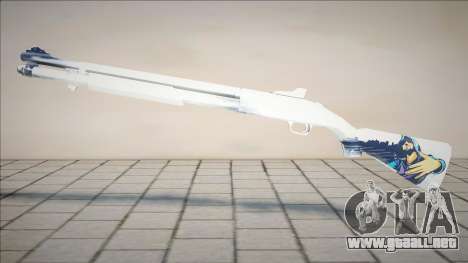 White Chromegun para GTA San Andreas