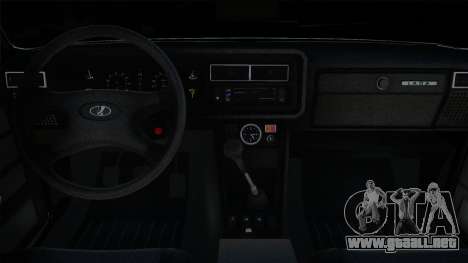 Vaz 2107 Black Ver para GTA San Andreas