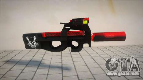 Red Gun Mp5lng para GTA San Andreas