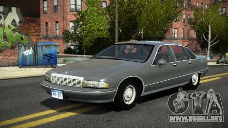 Chevrolet Caprice 91th para GTA 4