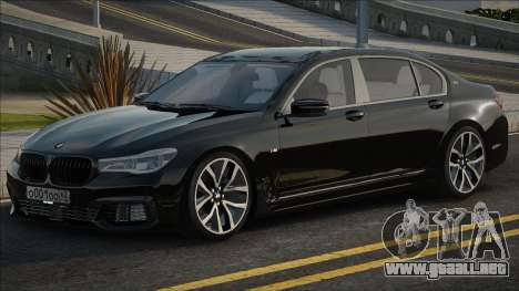 BMW 760Li Black para GTA San Andreas