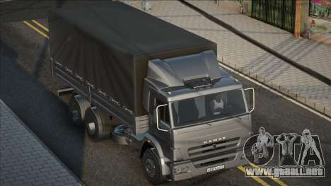 KAMAZ 6520 (placa) para GTA San Andreas