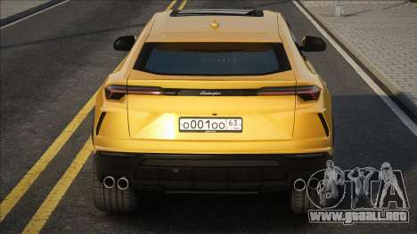 Lamborghini Urus Yel para GTA San Andreas