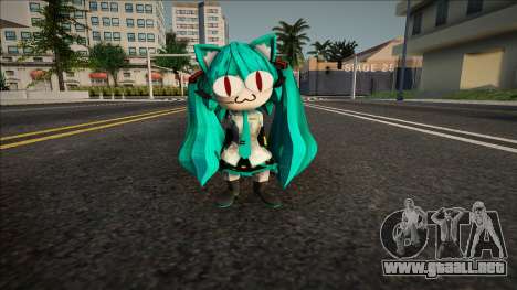 Hatsune Miku Neko Arc Version para GTA San Andreas