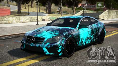 Mercedes-Benz C63 G-Tuned S12 para GTA 4