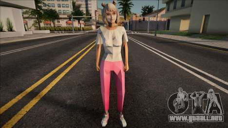 Marina con un traje de casa para GTA San Andreas