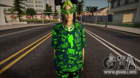 Billie Eilish v4 para GTA San Andreas