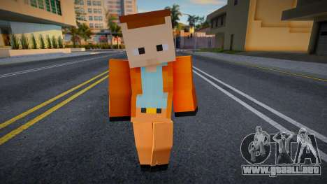 Minecraft Ped Vmaff4 para GTA San Andreas