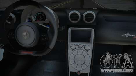 Koenigsegg Agera [Black] para GTA San Andreas