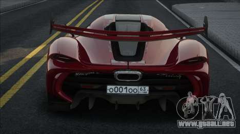 Koenigsegg Jesko Absolut Red para GTA San Andreas