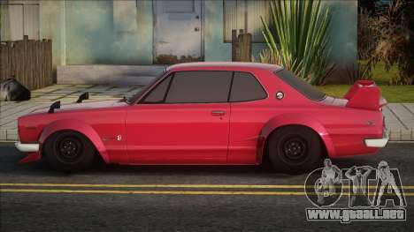 Nissan Skyline 2000 Red para GTA San Andreas