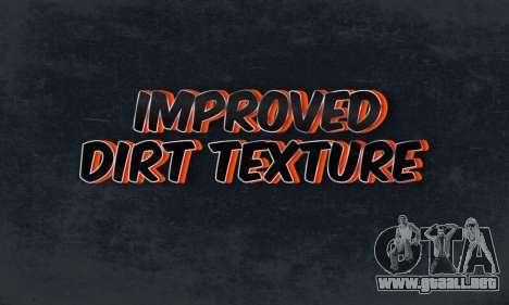 Improved dirt texture para GTA 4