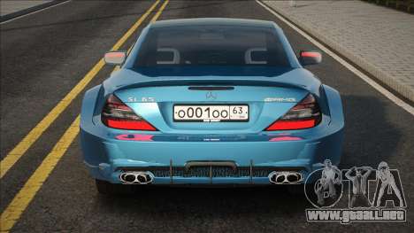 Mercedes-Benz SL 65 AMG Blue para GTA San Andreas