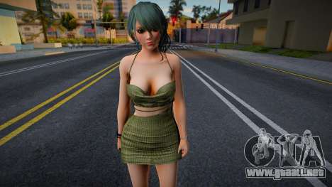 DOAXVV Tamaki - Draped Set para GTA San Andreas