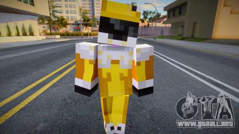 Minecraft Ped Bmypimp para GTA San Andreas