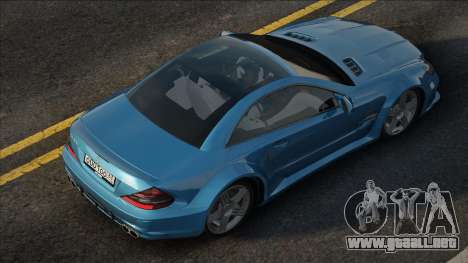 Mercedes-Benz SL 65 AMG Blue para GTA San Andreas