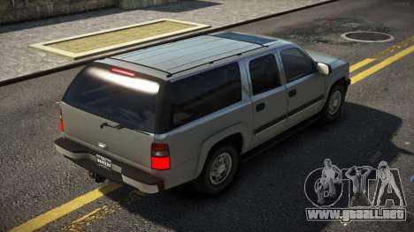 Chevrolet Suburban FBI 03th para GTA 4